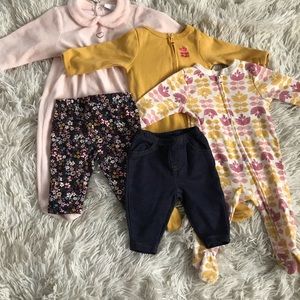 Baby One Piece Footies; Baby Leggings